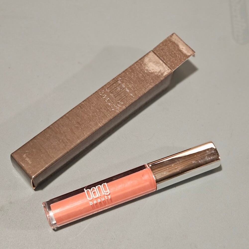 Bang Beauty  Pink Champagne Lip Gloss ~ Lightweight ~ Long Lasting ~ Glossy HTF